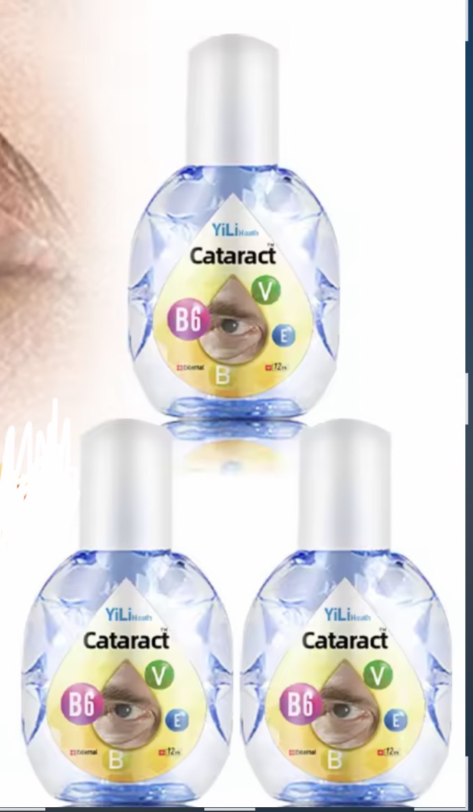 טיפות עניים עם טאורין להקלה והרגעה ( 3x 18ml)לתמיכה בקטרקט