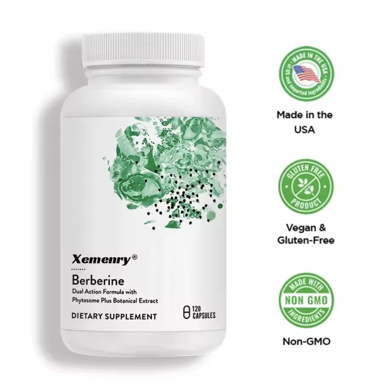 ברברין פיטוזום (Berberine Phytosome איזון טבעי לסכרת (120 י״ח)