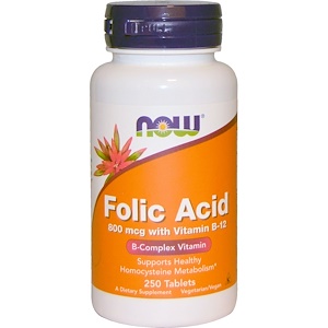 אנמיה בוסטר -Folic Acid with Vitamin B-12