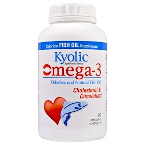 קיוליק-אומגה 3 ותמציות שום- פורמולה לכולסטרול & לחץ דם (90 כפסולות)