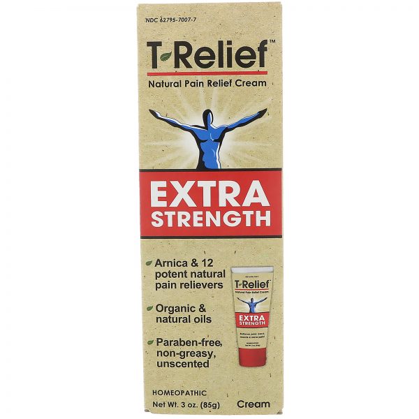 T-Relief- משחת כאב הומיאופתית למריחה ועיסוי(80 גר')
